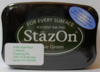 StazOn 051 olive green